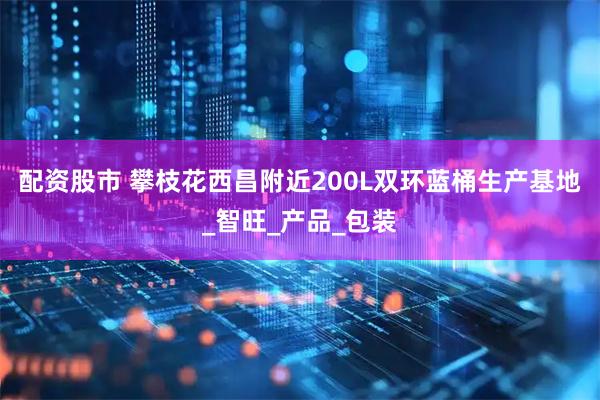 配资股市 攀枝花西昌附近200L双环蓝桶生产基地_智旺_产品_包装